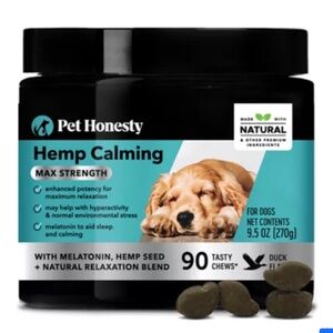 Hemp Calming Chews for Dogs max strength